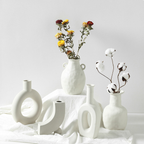 Abstract Ceramic Vase - Modern Sculptural Home Decor