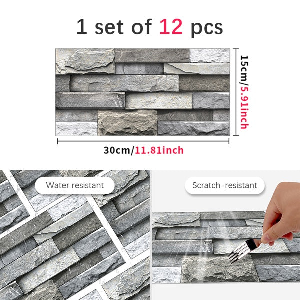 Marble Wall Stickers Home Decoration Self-adhesive Wallpaper