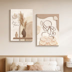Decorative Painting Cream Style Wall Decor