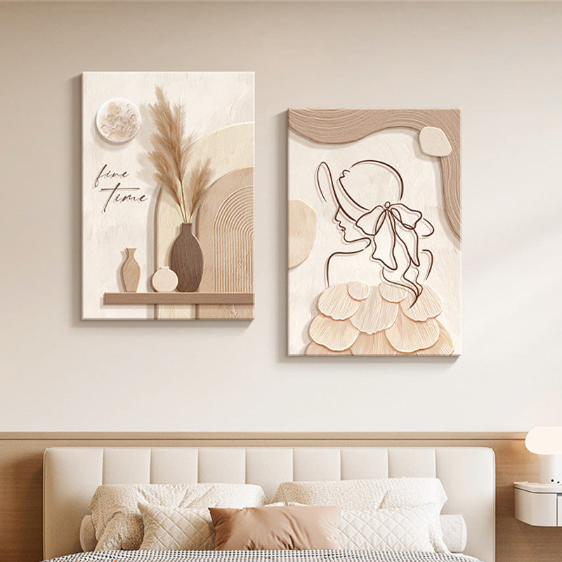 Decorative Painting Cream Style Wall Decor