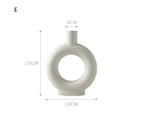 Abstract Ceramic Vase - Modern Sculptural Home Decor