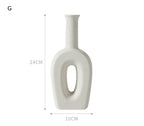 Abstract Ceramic Vase - Modern Sculptural Home Decor