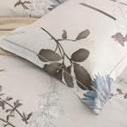 Big Flower Duvet Cover - Soft Botanical Bedroom Bedding