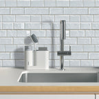 White Wall Stickers For Kitchen And Bathroom Walls