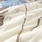 Big Flower Duvet Cover - Soft Botanical Bedroom Bedding