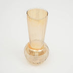 Amber Swirl Glass Vase - Whirlpool Design Statement Decor