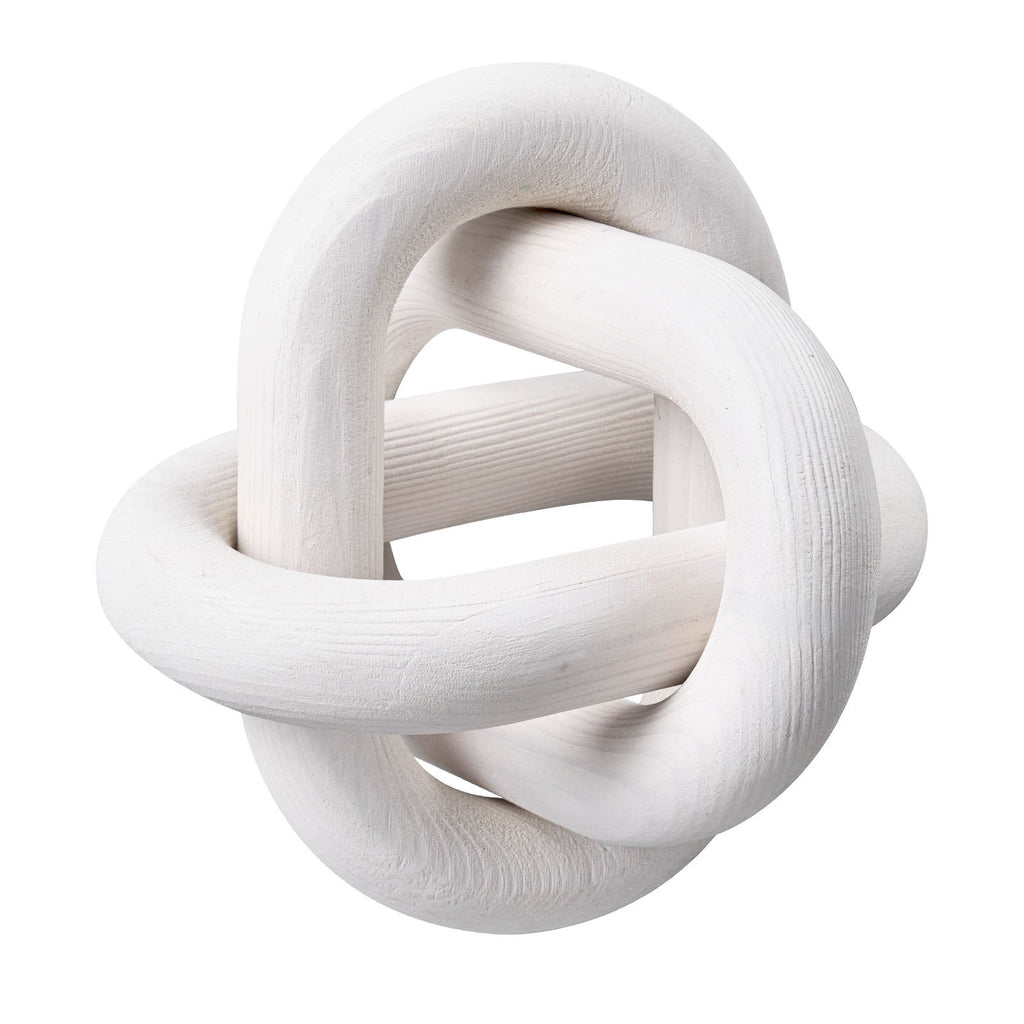 Wooden Chain Link Sculpture