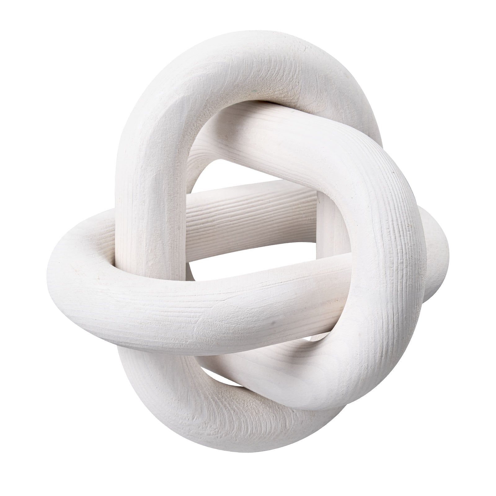 Wooden Chain Link Sculpture