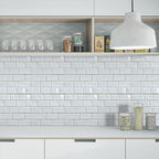 White Wall Stickers For Kitchen And Bathroom Walls