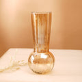 Amber Swirl Glass Vase - Whirlpool Design Statement Decor